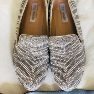 Steve Madden Crystal loafers